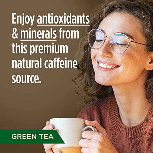 VitaCup Green Tea Instant Packets, Enhance Energy & Detox with Matcha, Moringa, B Vitamins, D3, Fiber, Keto, Paleo, Vegan in Tea Powder Single Serving Sticks, 24 Ct