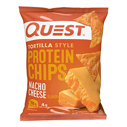 Quest Nutrition Tortilla Style Protein Chips Variety Pack, Chili Lime, Nacho Cheese, Loaded Taco, 1.1 Ounce (Pack of 12)